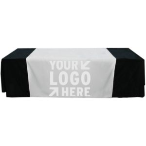 Display your logo or design on our wide selection of table covers. click here!