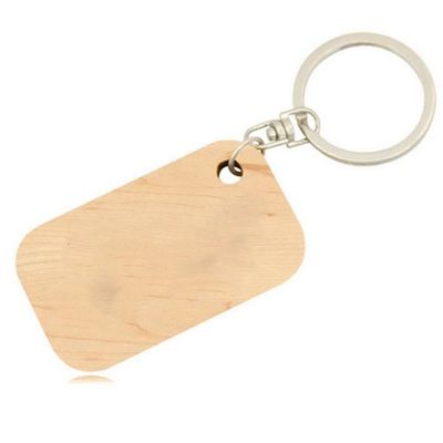 Eco Friendly Wooden Keychain