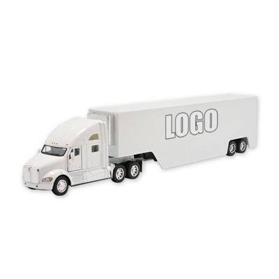 Kenworth T700 Tractor Trailer Pull Back 1:68 Scale