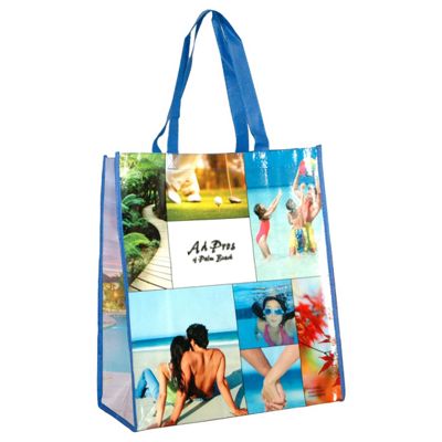 Brenda Non-Woven Full Color Laminated Tote and Shopping Bag