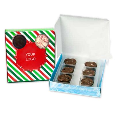 Sweet Taste Gift Box w/Sea Salt Caramel Pretzels (12 PCS)