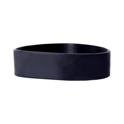 1" Silk-Screened Silicone Wristband
