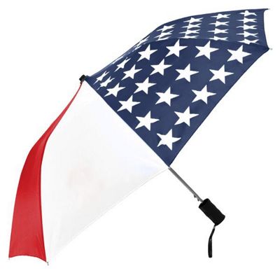 Patriot Folding Umbrella - 42" Arc, Auto-Open