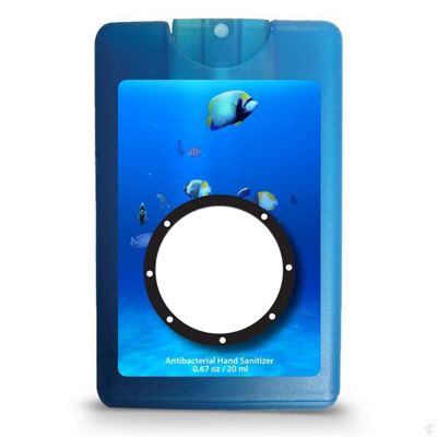 Credit Card Style Antibacterial Hand Sanitizer Spray
