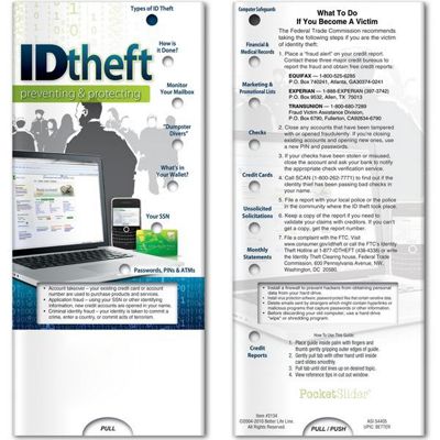 Pocket Slider™ - Identity Theft