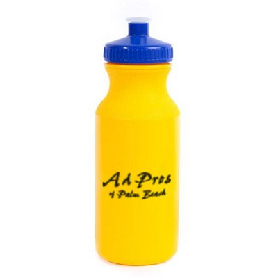 20 oz. SPIRIT Water Bottles with Push Cap w/ 1 Color Imprint