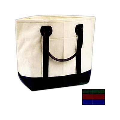Leather Handle Large Boat Bag