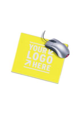 Fabric Mouse Pad With 1/8" Thick Rubber Bottom
